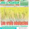 Le journal Voix du Planteur prêt pour accompagner le monde agricole, animal, halieutique, environnemental et du développement durable.
