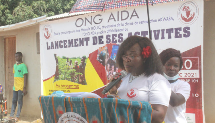 Présidente de l'Ong AIDA